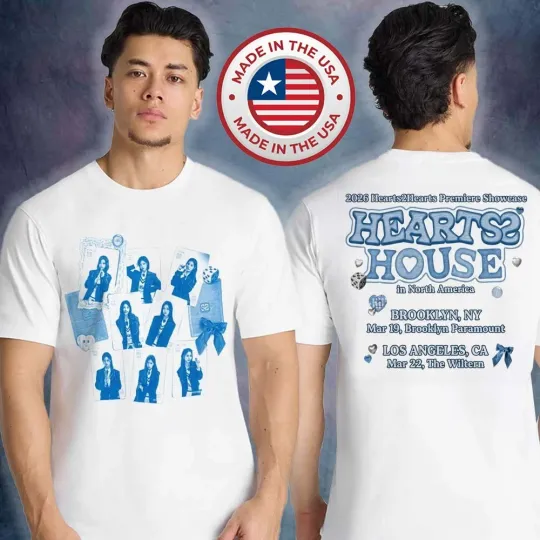 Discover Hearts2Hearts 2026 Tour Tee Inspired Unisex T-Shirt