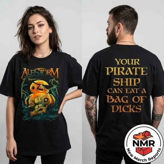 Discover Alestorm America Latina Tour 2026 At Montevideo Uruguay March 25 T-Shirt