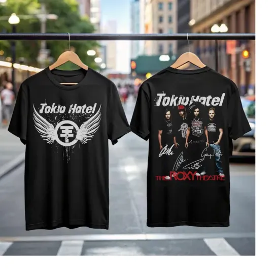Discover Tokio Hotel Inspired Tour 2026 Shirt, Alternative Pop Rock Fan Tee, hoodie Tokio