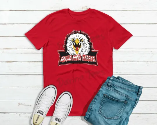 Eagle Fang Karate Miyagi-Do Inspired Retro Kids T-Shirt