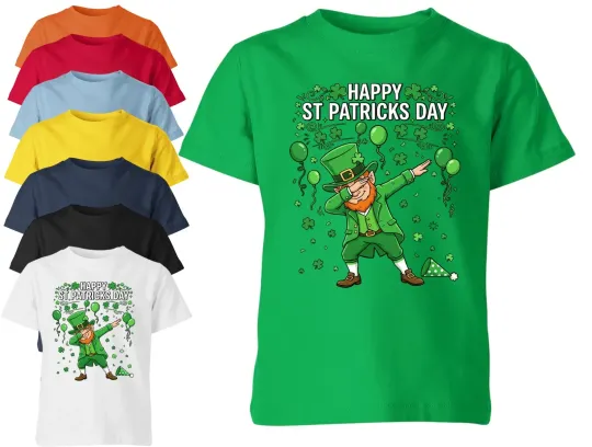 Discover St Patrick's Day Irish Paddy's Unisex Kids T-Shirt for Boys and Girls