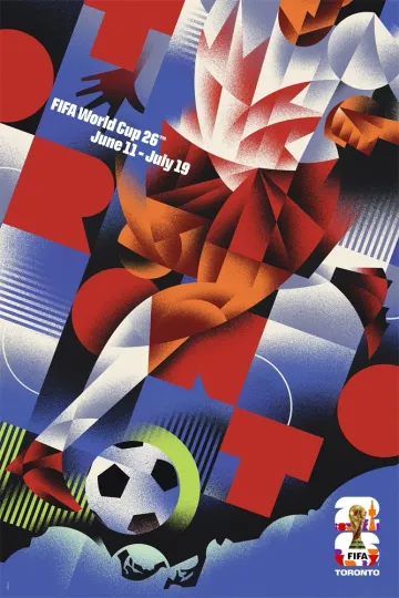 Discover FIFA World Cup 2026 Poster Toronto Vertical Premium Matte