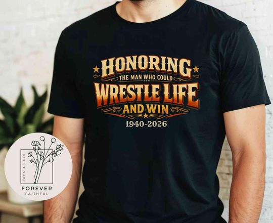 Honoring the man who could wrestle life and win 1940-2026 t-shirt, Chuck Norris legacy shirt
