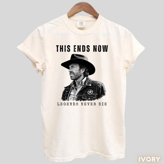 Chuck Norris Legends Never Die Shirt, Chuck Norris Memorial Shirt, RIP Chuck Norris 1940-2026