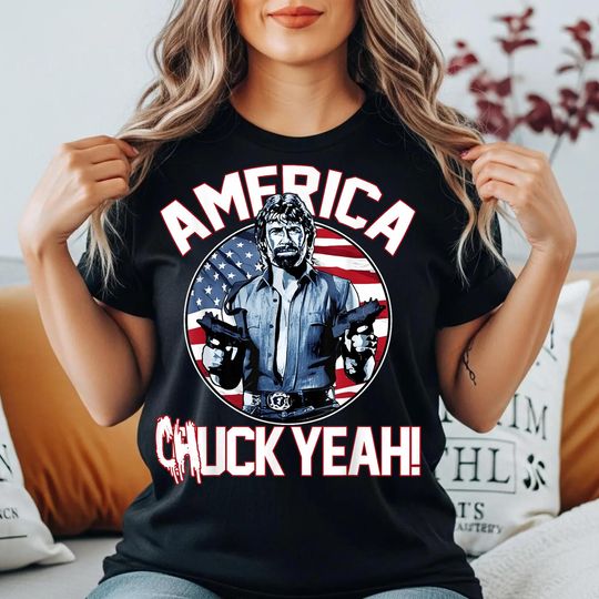 Chuck Norris America Chuck Yeah T-Shirt