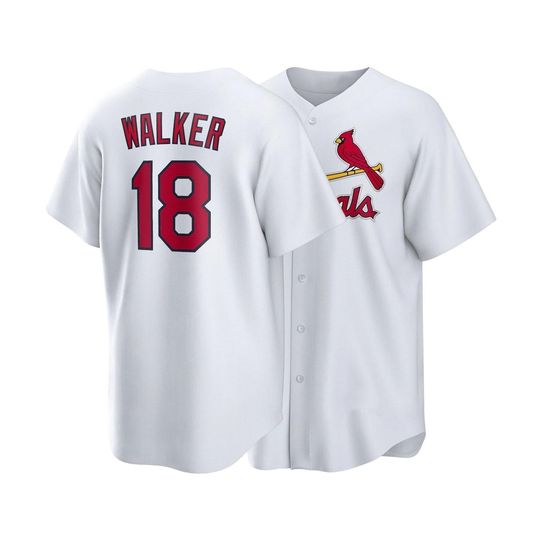 Discover Jordan Walker St. Louis Baseball Jersey,White Home Shirt Man/Youth size,Custom Jersey