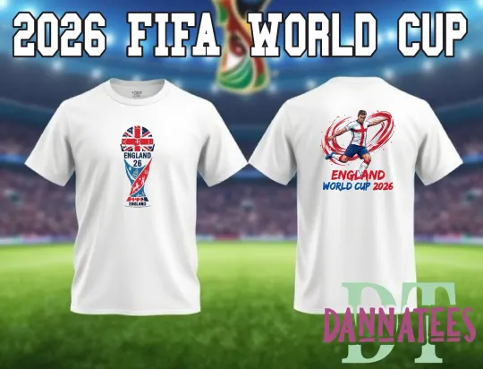 Discover 2026 World Cup Double Sided T-Shirt for Adults and Kids