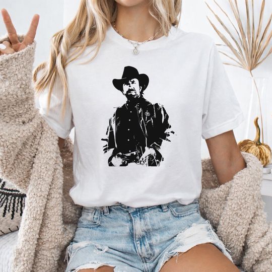 Chuck Norris Walker Texas Ranger Shirt, RIP Chuck Norris Legend Tee, Western TV Fan Gift
