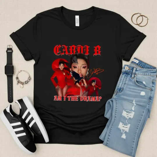 Discover Cardi B Tour T-Shirts for Concerts