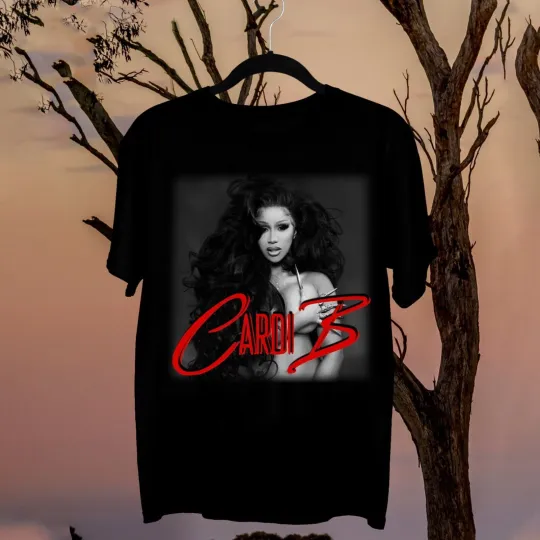 Discover Cardi B Short Sleeve Unisex T-Shirt for Fans