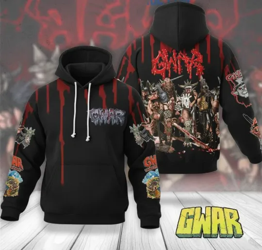 Discover Gwar Band 3D Hoodie AOP