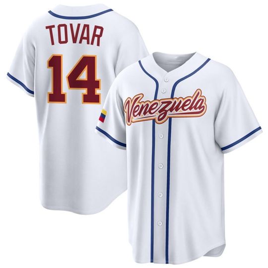 Discover Ezequiel Tovar Jersey,VenezuelaWhite Limited Shirt Custom Jersey Man/Youth size