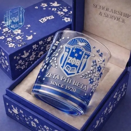 Discover [No box] Zeta Phi Beta Since 1920 Whiskey Glass
