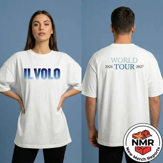 Discover Il Volo World Tour 2026-2027 Argentina Leg On 23-25 March 2026 T-Shirt S-5XL