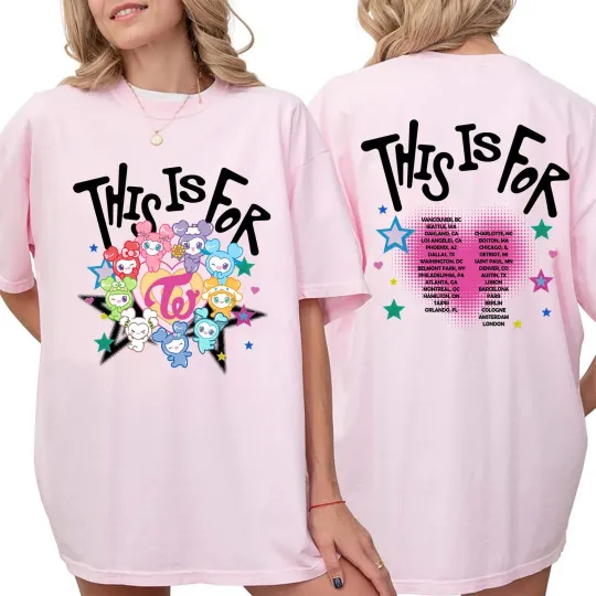 Discover Twice Lovely World Tour Part 2 T-shirt, Twice This For Shirt, Twice Tour 2026 Me