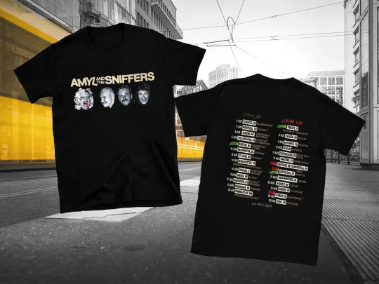 Discover New Hot Amyl And The Sniffers 2 Sides On 2026 Tour Black S to 5XL Shirt CA100
