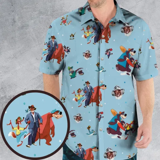 Song of The South Characters Hawaiian Shirt , Gift For Cartoon Lovers