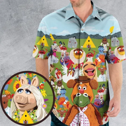 Discover MupSommar Midsommar and The Muppet Show Hawaiian Shirt