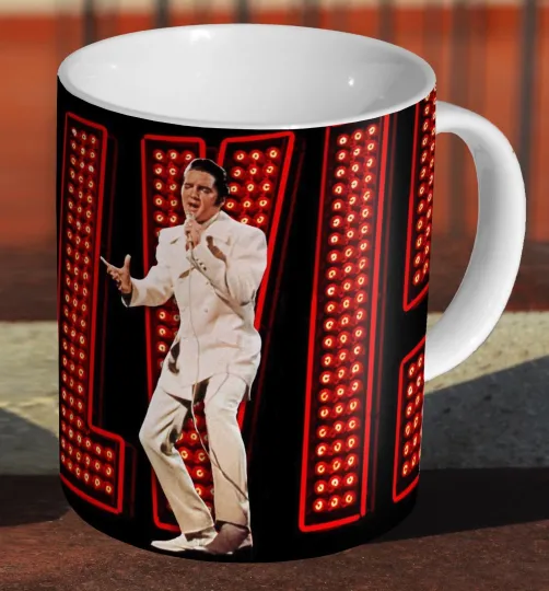 Discover Elvis Presley 68 Special Ceramic Mug for Tea and Coffee