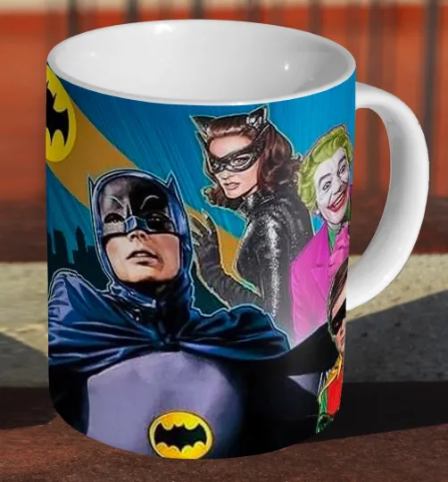 Discover Batman The Movie 1966 - Ceramic Tea / Coffee - Mug Cup