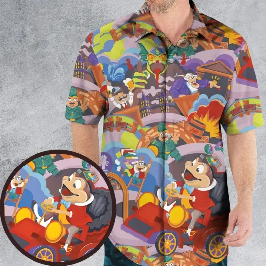 Discover Wild Ride Hawaiian Shirt , Gift For Cartoon Lovers