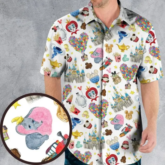 Discover Magic Kingdom Hawaiian Shirt, Gift For Cartoon Lovers, Gift For Her