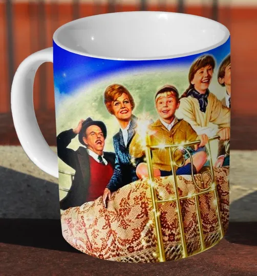 Discover Bedknobs and Broomsticks Ceramic Mug for Tea and Coffee