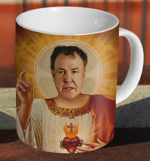 Discover Jeremy Clarkson Jesus Holy Ceramic Mug Cup for Tea and Coffee