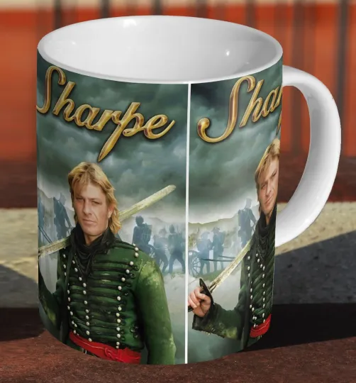 Discover Sharpe Sean Bean Ceramic Mug for Tea and Coffee