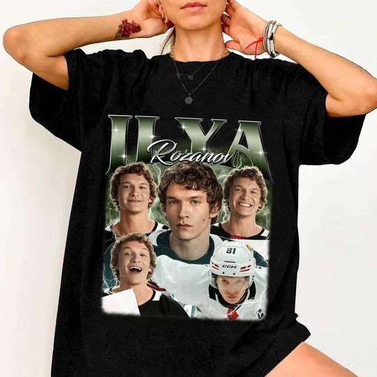 Discover Vintage Illlya R0zan0v Bootleg Shirt, C0nnr Storrie R0zan0v, Illlya R0zan0v Shirt Sweatshirt, Queer Hockey Fan Shirt, Hockey Movie Inspired