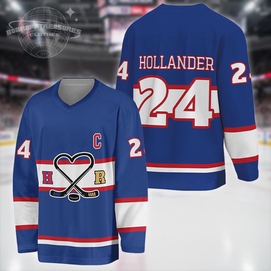 Discover Personalized Men's Hockey Jersey with Custom Name and Number