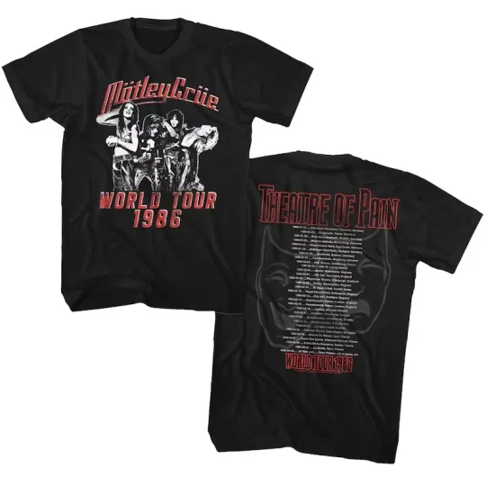 Discover Motley Crue Theatre Of Pain Tour Classic T-Shirt
