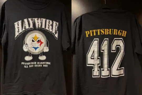 Discover SALE! Haywire Band 2026 Tour Pittsburgh Feb 12 T-shirt