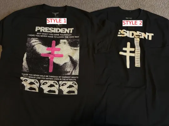 Discover President Merch Tour 2026 T-Shirt Size S-5Xl