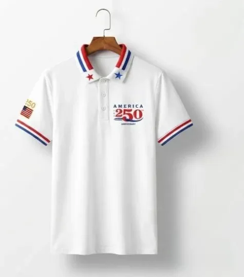 America 250th Anniversary Polo Shirt