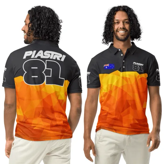 Discover Piastri 81 Mc.l@ren Polo Shirt  Fan-made