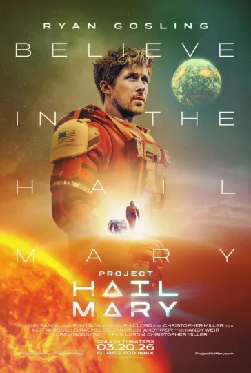 Discover SALE! Project Hail Mary (2026) Movie Poster
