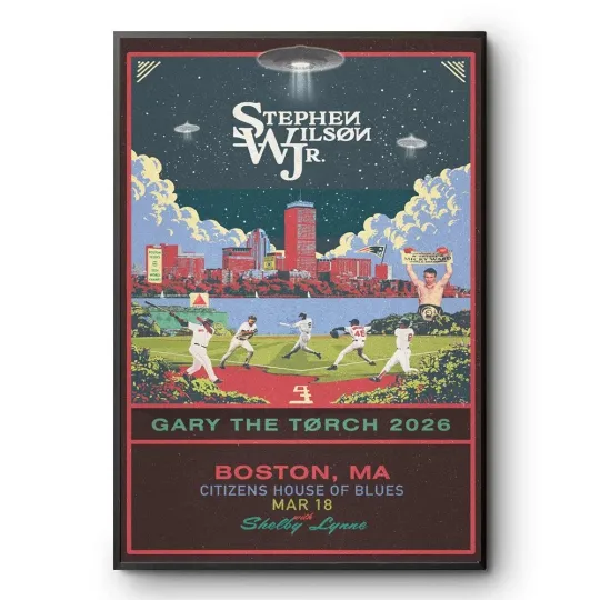 Discover Stephen Wilson Jr. in Boston, MA March 18 2026 Poster