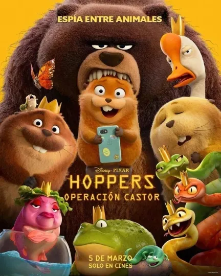 Discover HOPPERS 2026 Poster Movie Poster