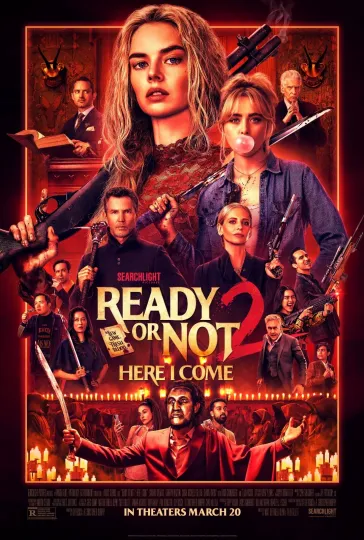 Discover 2026 Ready Or Not Movie Poster 11X17 Samara Weaving Kathryn Newton Thriller 👰🍿