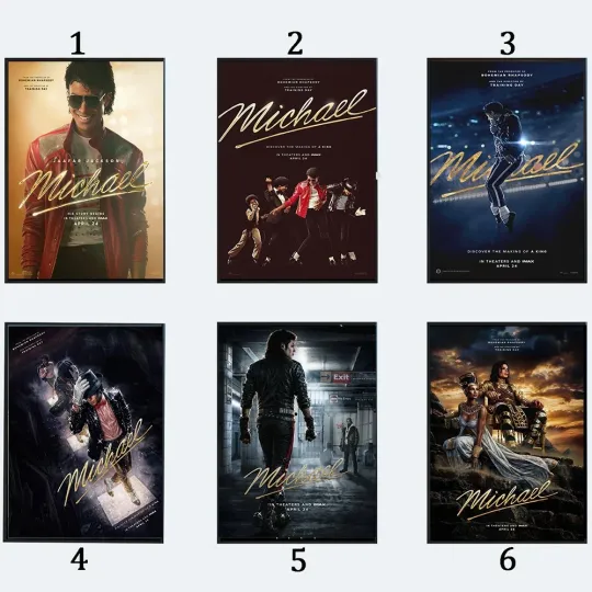 Discover Michael Jackson Michael 2026 Movie Poster, 2026 Movie Poster