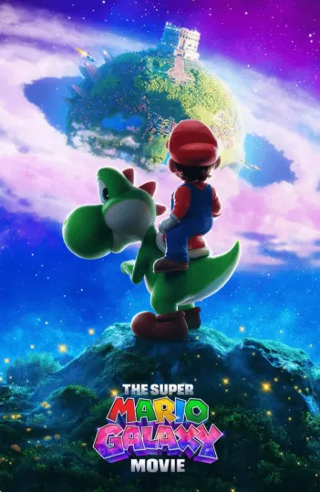 Discover The Super Mario Galaxy Movie Poster 11 X 17" Super Mario Movie 2026 Poster A