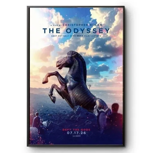 Discover The Odyssey 2026 Movie Poster Film Wall Art