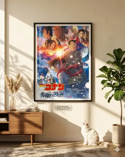 Discover Detective Conan Movie 29 Poster 2026 The Afterimage of the Scorch Wall Art