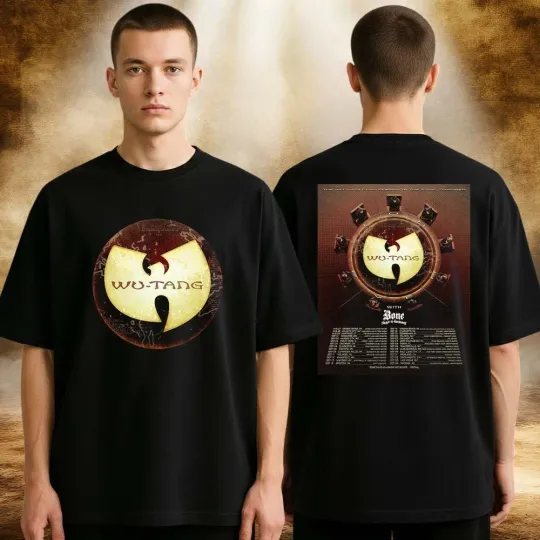 Discover Wu-Tang Clan Tour 2026 Dates Poster Wu-Tang Forever The Final Chamber T-Shirt