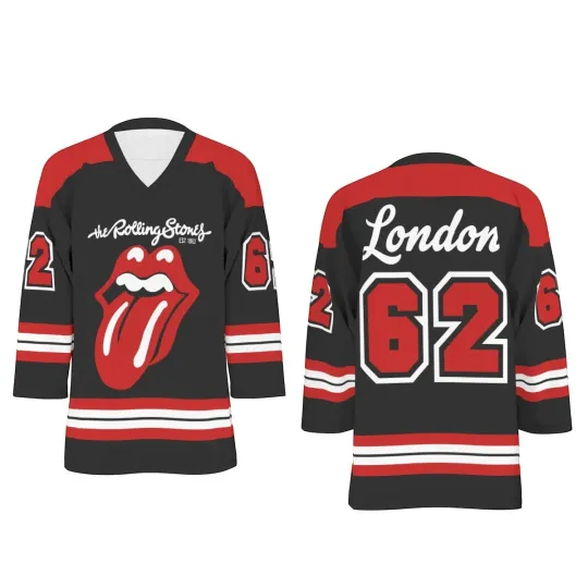 Discover The Rolling Stones Unisex Hockey Jersey