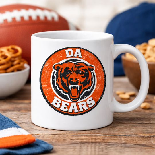 Discover Da Bears Mug | Ceramic Coffee Cup/ Football Team