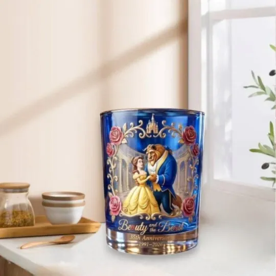 Discover Beauty The Beast 35Th Anniversary 1991 2026 Whiskey Glass