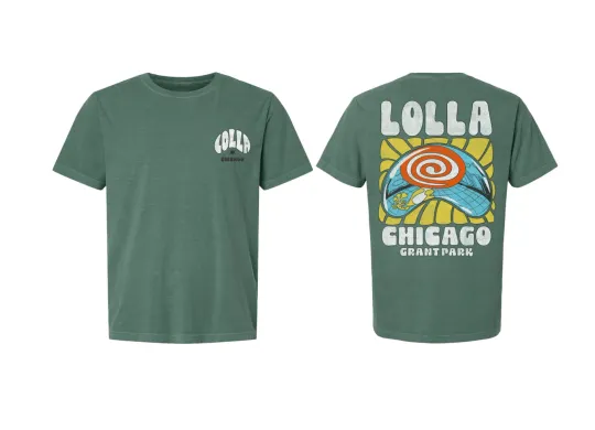Lollapalooza 2026 Tour Reflection Unisex T-Shirt All Size