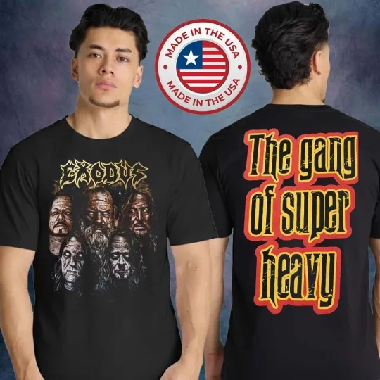 Discover Exodus Band Photo Tour 2026 Inspired T-Shirt
